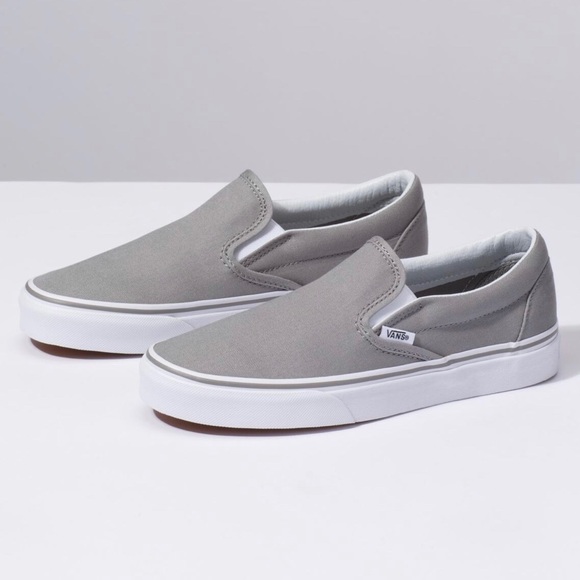 Vans Shoes - Vans Canvas Slip On in Gray